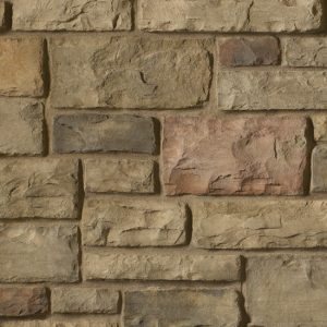 Cultured Stone® - Cobblefield®, Chardonnay avec demi pouce joints de mortier