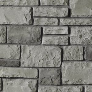 Cultured Stone® - Cobblefield®, Gray avec demi pouce joints de mortier