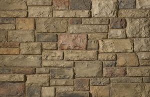 Cultured Stone® - Cobblefield®, Chardonnay avec demi pouce joints de mortier