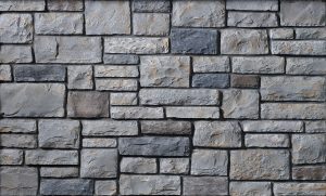 Cultured Stone® - Cobblefield®, Echo Ridge® avec demi pouce joints de mortier