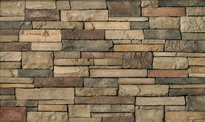 Cultured Stone® - Country Ledgestone, Chardonnay avec joints de mortier serrés