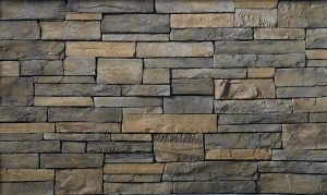 Cultured Stone® - Country Ledgestone, Skyline avec joints de mortier serrés