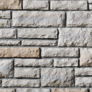 Cultured Stone® - Limestone, Golden Buckeye avec demi pouce joints de mortier