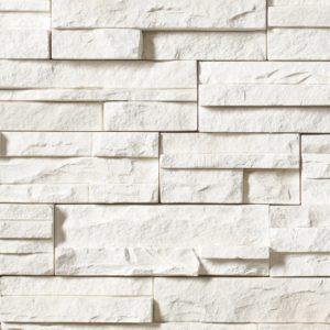 Cultured Stone® - Pro-Fit® Alpine Ledgestone, Winterhaven™ avec joints de mortier serrés