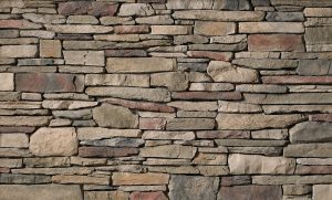 Cultured Stone® – Southern Ledgestone, Chardonnay avec joints de mortier serrés