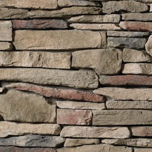 Cultured Stone® - Southern Ledgestone, Chardonnay avec joints de mortier serrés