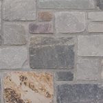 Pangaea® Natural Stone – 3 Course Ashlar, Oxford avec ½” joints de mortier