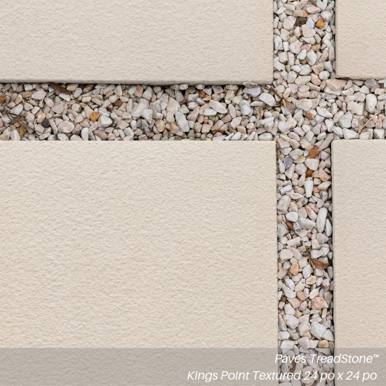 Pavés TreadStone™ de Pangaea® Natural Stone Kings Point Textured