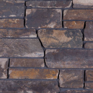 Pangaea® Natural Stone – Quarry Ledge, Thunder Ridge avec ½” joints de mortier