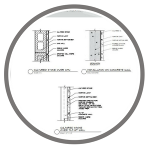 Cultured Stone Detailed Drawings