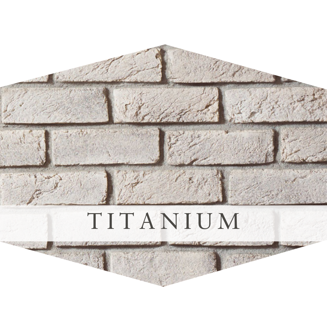 Cultured Stone Handmade Brick Titanium