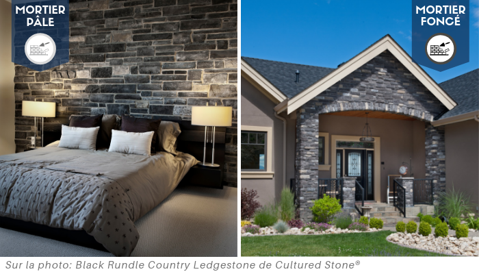 Cultured Stone Black Rundle Country Ledgestone