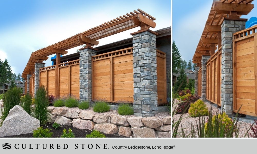 Outdoor Living Landscape Design Cultured Stone Country Ledgestone Echo Ridge