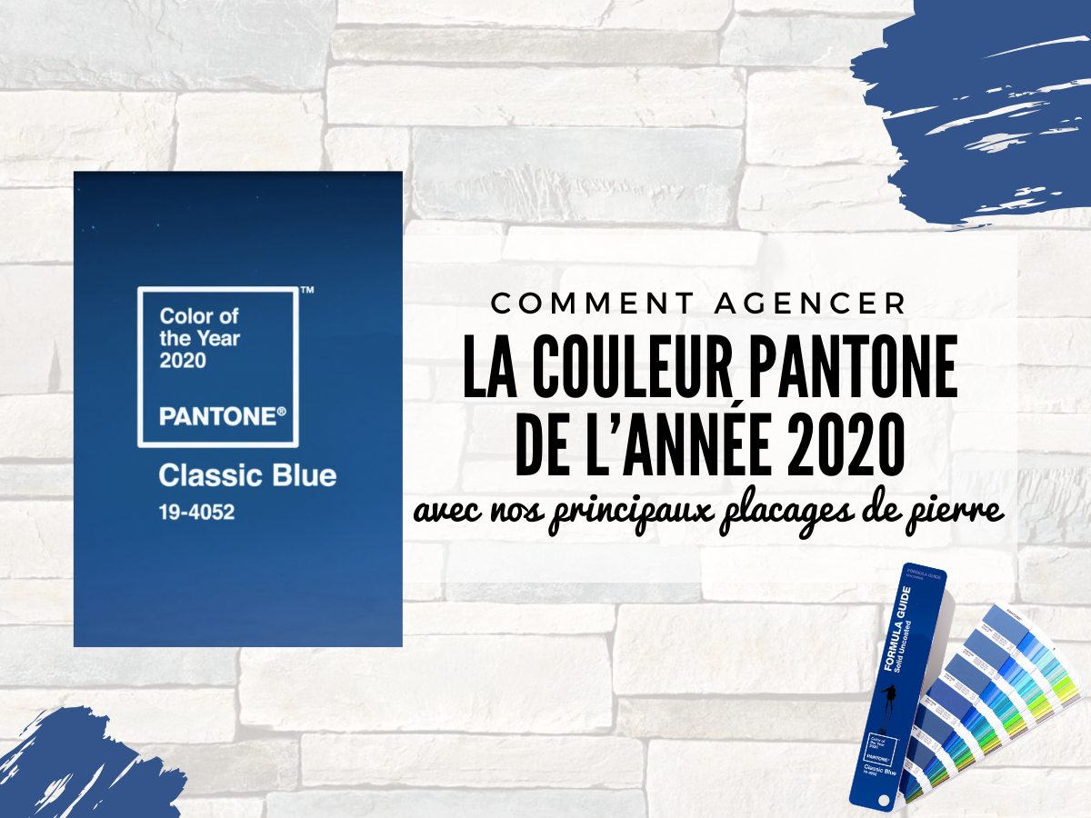 Comment agencer la couleur Pantone de l’année 2020 avec nos principaux placages de pierre