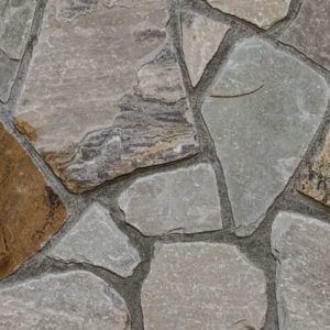 Pangaea® Natural Stone – Fieldstone, Grigio avec demi pouce joints de mortier