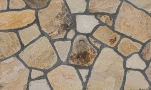 Pangaea® Natural Stone – Fieldstone, Tuscan avec demi pouce joints de mortier