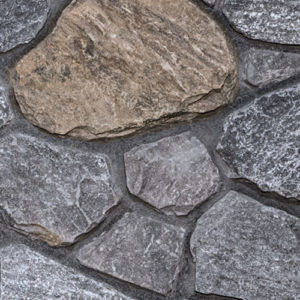 Pangaea® Natural Stone – Fieldstone, WestCoast® avec demi pouce joints de mortier