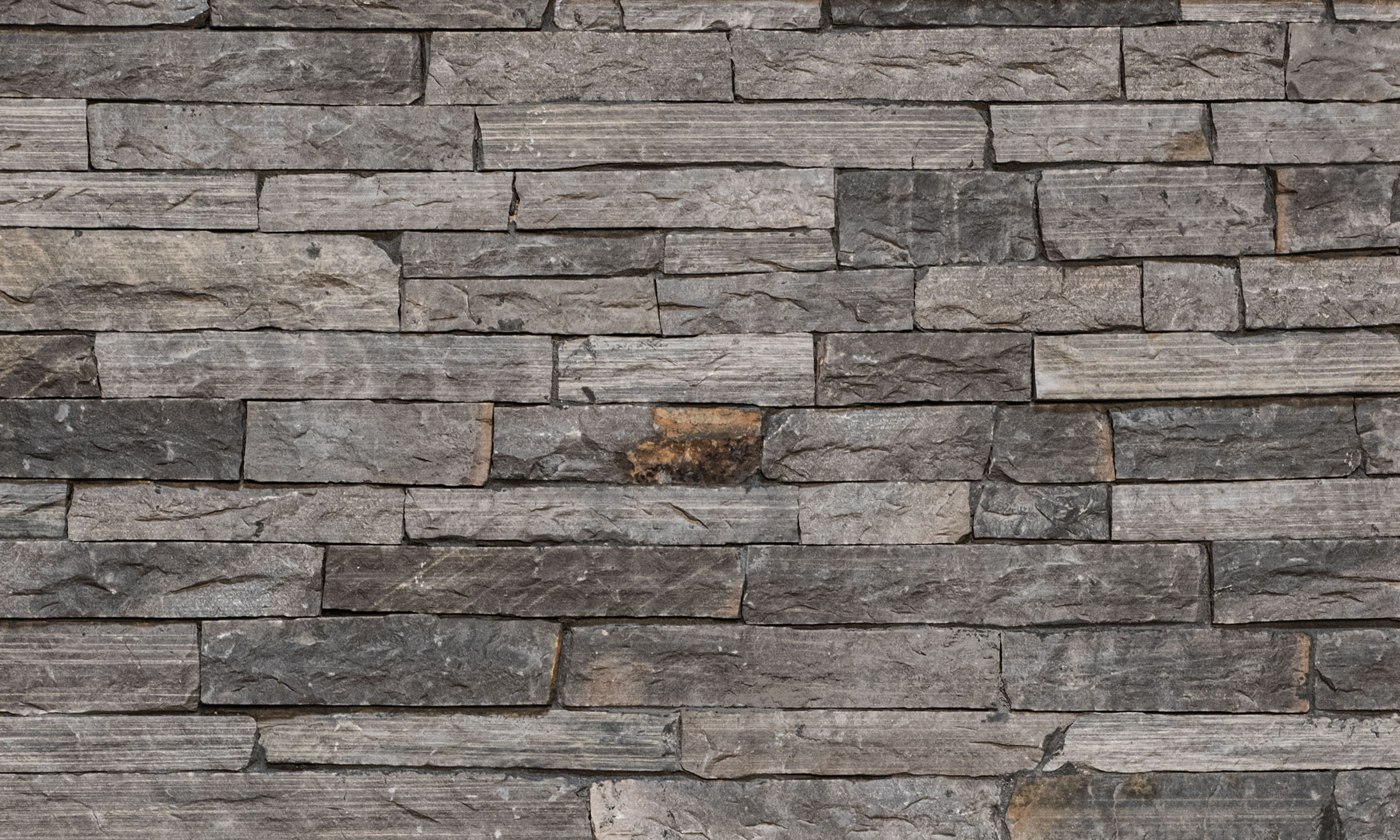 Pangaea® Natural Stone – Ledgestone, Cambrian avec joints de mortier serrés