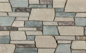 Pangaea® Natural Stone – Quarry Ledgestone®, Arrowhead avec demi pouce joints de mortier