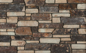 Pangaea® Natural Stone – Quarry Ledgestone®, Coyote avec demi pouce joints de mortier