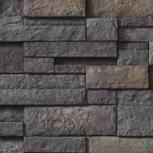 Cultured Stone® - Drystack Ledgestone Panel, Rubicon™ avec joints de mortier serrés