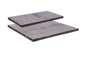 Pangaea® Natural Stone – TreadStone™ Paver, Brook Antique (en haut : 12 po x 24 po, en dessous : 24 po x 24 po)