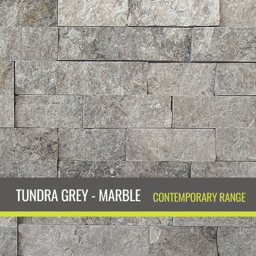TIER® Natural Stone Contemporary Tundra Grey Marble