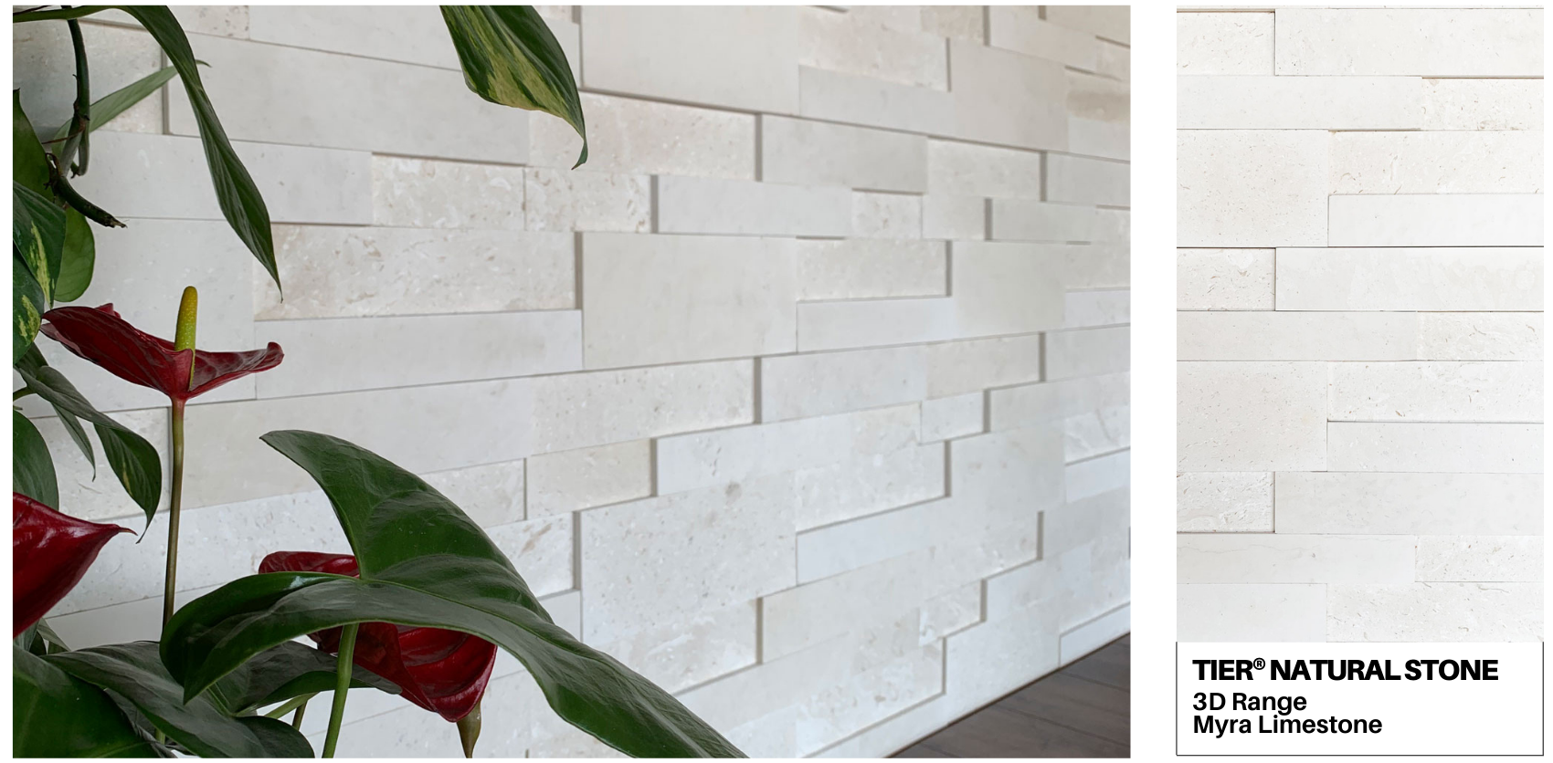 TIER® Natural Stone - 3D Range, Myra Limestone