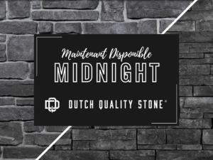 Maintenant Disponible - Midnight par Dutch Quality Stone