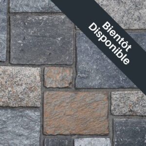 Pangaea® Natural Stone – Castlestone, Providence avec demi pouce joints de mortier