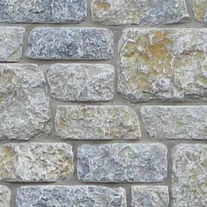 Colonial Brick & Stone - Tumbled Northern Collection, Weatheredge avec demi pouce joints de mortier