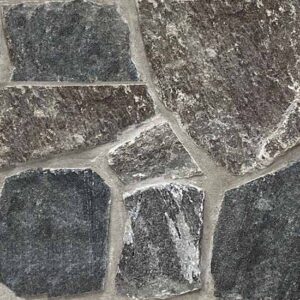 Colonial Brick & Stone - Random, Cheltenham Blend avec demi pouce joints de mortier