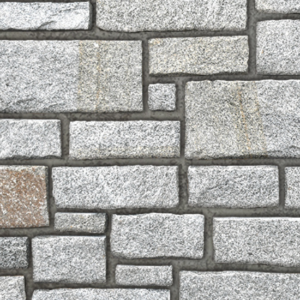 Pangaea® Natural Stone – Ledgestone, Chinook avec demi pouce joints de mortier