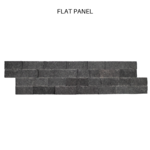 TIER® Natural Stone - Contemporary, Grey Basalt panneau plat