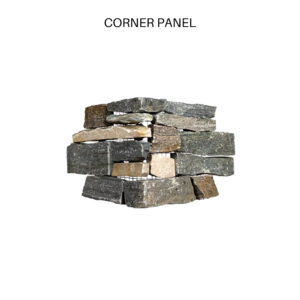 TIER® Natural Stone - Traditional, Nordic panneau de coin - en forme de L