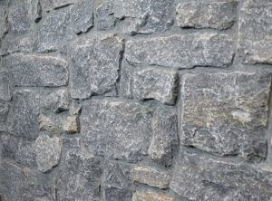 Colonial Brick & Stone - Tumbled Ledgerock, Weatheredge avec demi pouce joints de mortier