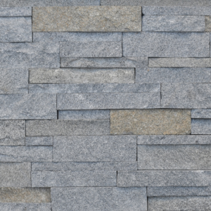 Pangaea® Natural Stone - Terrain Formfit Ledgestone, Chinook avec joints de mortier serrés