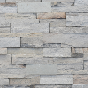 Pangaea® Natural Stone - Terrain Formfit Ledgestone, Tuscan avec joints de mortier serrés