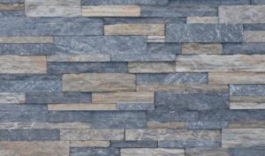 Pangaea® Natural Stone - Terrain Formfit Ledgestone, Lancaster avec joints de mortier serrés