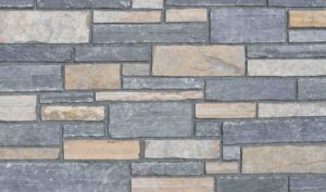 Pangaea® Natural Stone – Ledgestone, Lancaster avec joints de mortier serrés