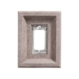 Cultured Stone® - Prise de courant simple, Gray