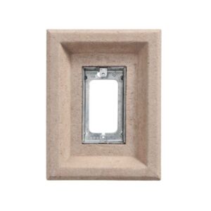 Cultured Stone® - Prise de courant simple, Taupe