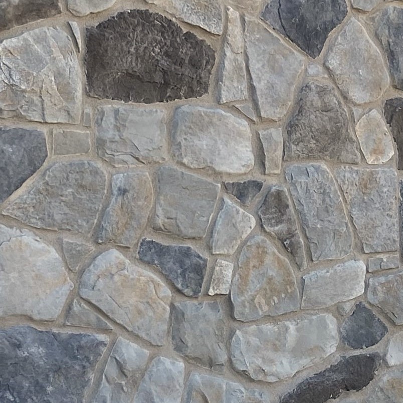 Cultured Stone® - mélange de Dressed Fieldstone & Country Ledgestone, Echo Ridge®