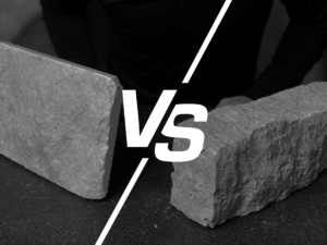 Placage en pierre mince vs parement en pierre pleine