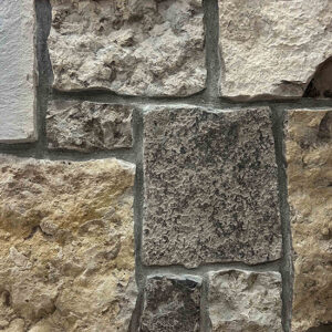 Colonial Brick & Stone - Squares & Recs, Nathaniel's Ranch Blend avec demi pouce joints de mortier