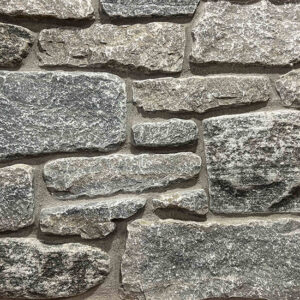 Colonial Brick & Stone - Tumbled Ledgerock, Timothy's Blend avec demi pouce joints de mortier