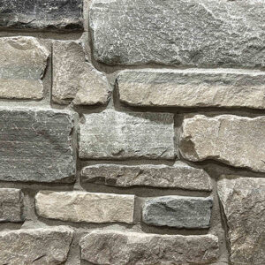Colonial Brick & Stone - Tumbled Ledgerock, #19 Blend avec demi pouce joints de mortier