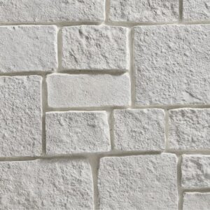Dutch Quality - Rough Ashlar, Snowpack™ avec demi pouce joints de mortier
