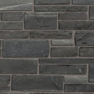 Pangaea® Natural Stone – Ledgestone, Cambrian avec joints de mortier serrés