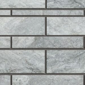 Pangaea® Natural Stone - Metropolitan, Yukon Face Éclatée avec demi pouce joints de mortier